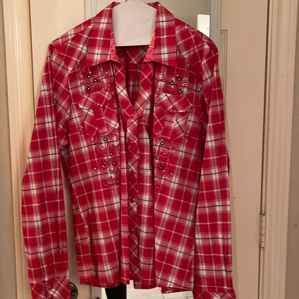 Western Cowboy/ Cowgirl  Lamasini shirt/ top